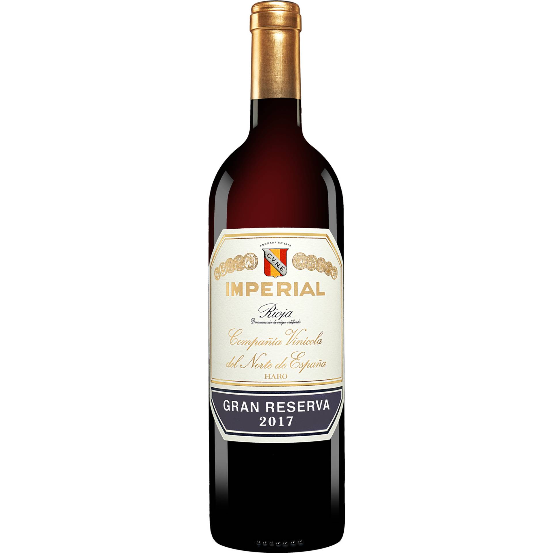 Cune Imperial Gran Reserva 2017  0.75L 14% Vol. Rotwein Trocken aus Spanien von C.V.N.E.