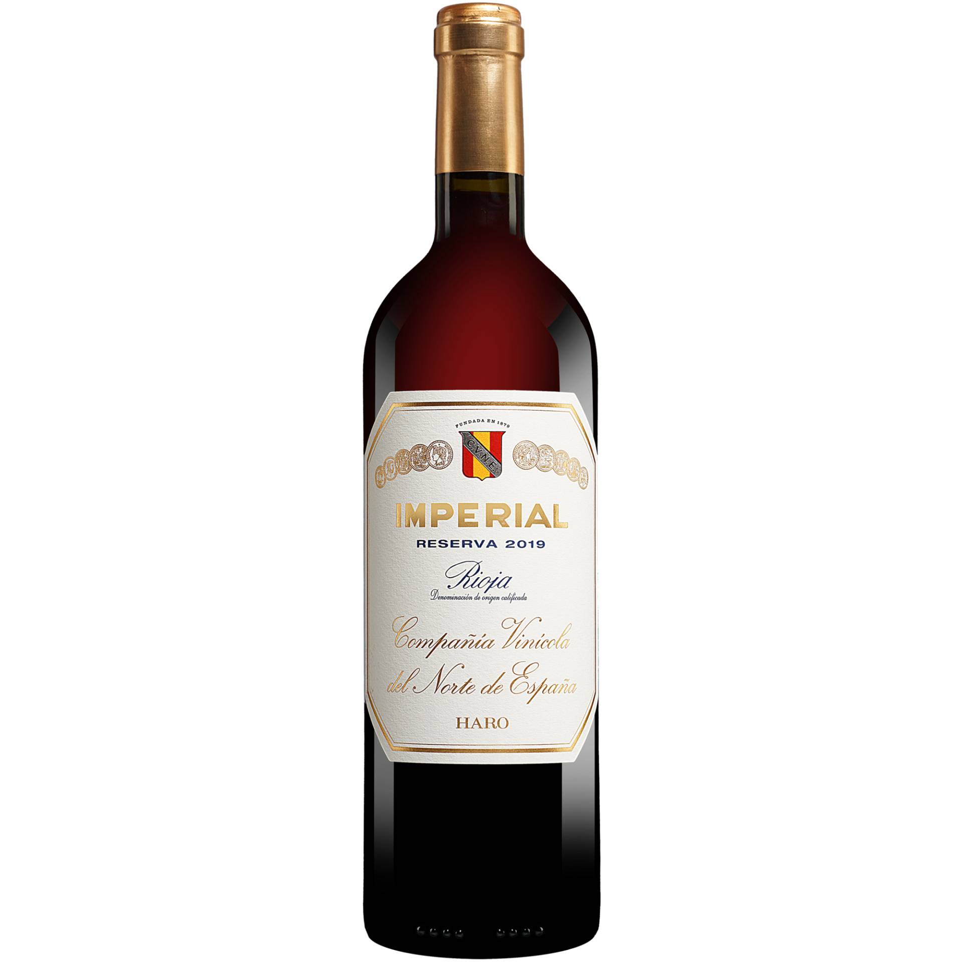 Cune Imperial Reserva 2019 0.75L 14% Vol. Rotwein Trocken aus Spanien Cune Imperial Reserva 2019 0.75L 14% Vol. Rotwein Trocken aus Spanien von C.V.N.E.