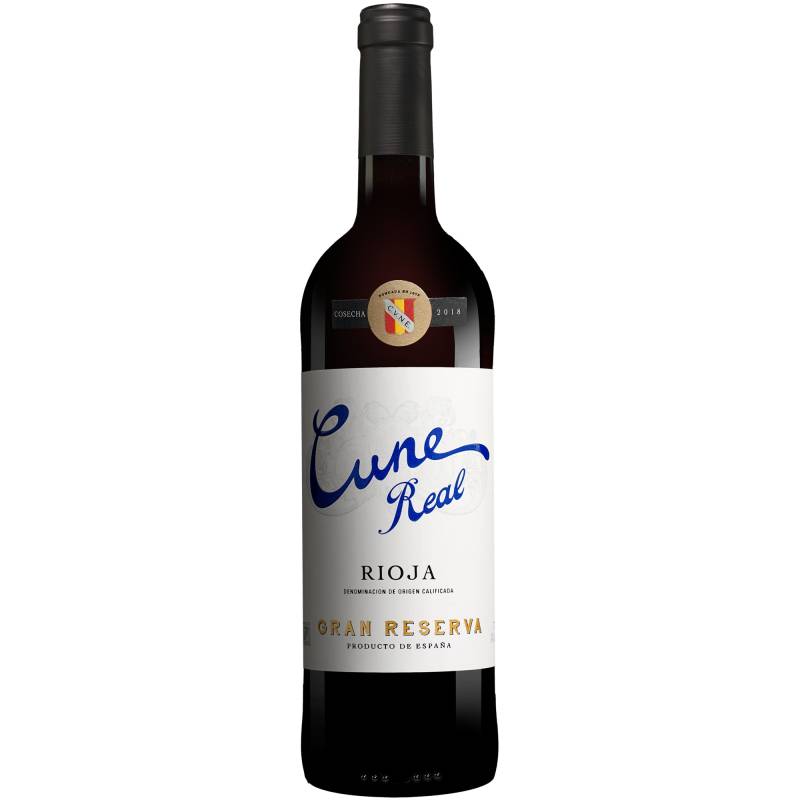 Cune Real Gran Reserva 2018  0.75L 14% Vol. Rotwein Trocken aus Spanien von C.V.N.E.
