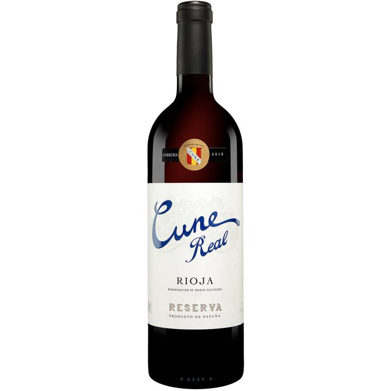 Cune Real Reserva 2018  0.75L 14% Vol. Rotwein Trocken aus Spanien von C.V.N.E.