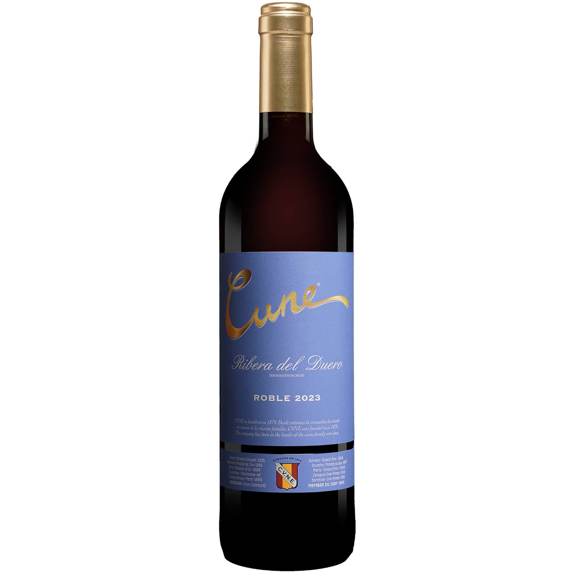 Cune Roble 2023  0.75L 14% Vol. Rotwein Trocken aus Spanien von C.V.N.E.