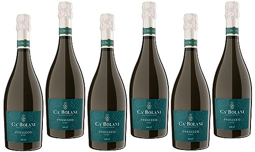 CA' BOLANI PROSECCO SPUMANTE BRUT DOC 75 CL 6 FLASCHEN von CA' BOLANI