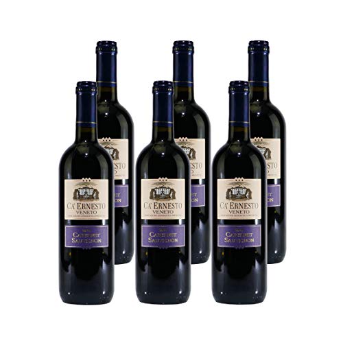 CA` ERNESTO Cabernet Sauvignon IGP Rotwein (6 x 0,75L) von CA` ERNESTO