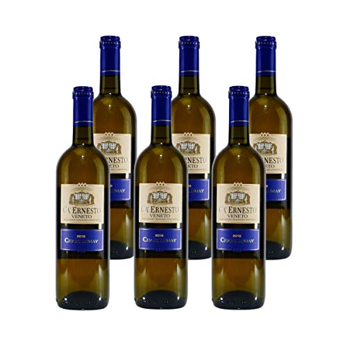 CA' ERNESTO Chardonnay IGP Italienischer Weißwein (6 x 0,75L) von CA` ERNESTO