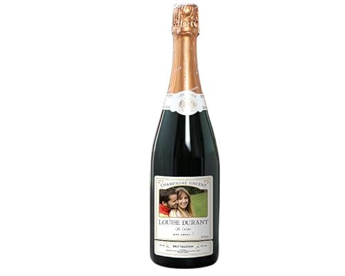 CADEAUX.COM - Personalisierte Champagnerflasche - Foto - Geschenk Party, Geburtstag, Weihnachten - Geburtstagsgeschenk Geschenk Mann oder Frau - Chanpagne Brut Tradition Vincent père et fils CADEAUX.COM - Personalisierte Champagnerflasche - Foto - Geschenk Party, Geburtstag, Weihnachten - Geburtstagsgeschenk Geschenk Mann oder Frau - Chanpagne Brut Tradition Vincent père et fils von CADEAUX.COM