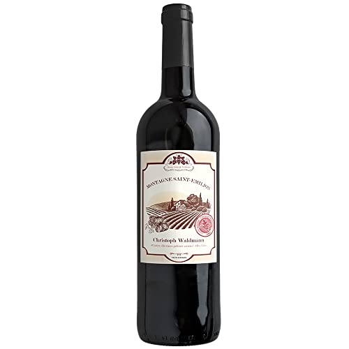 CADEAUX.COM - Personalisierte Rotweinflasche Bordeaux AOC- Classique - Party-, Geburtstags-, Weihnachtsgeschenk - Männergeschenk CADEAUX.COM - Personalisierte Rotweinflasche Bordeaux AOC- Classique - Party-, Geburtstags-, Weihnachtsgeschenk - Männergeschenk von CADEAUX.COM