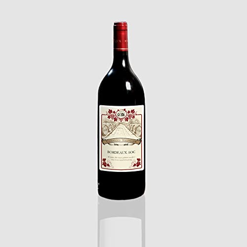 CADEAUX.COM - Personalisierte Rotweinflasche Bordeaux AOC- Magnum - Party-, Geburtstags-, Weihnachtsgeschenk - Männergeschenk CADEAUX.COM - Personalisierte Rotweinflasche Bordeaux AOC- Magnum - Party-, Geburtstags-, Weihnachtsgeschenk - Männergeschenk von CADEAUX.COM