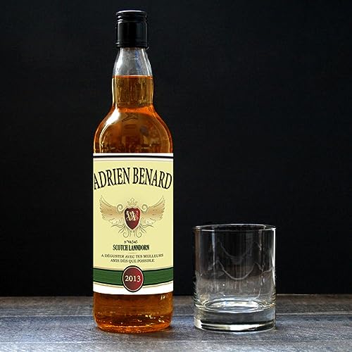 CADEAUX.COM - Personalisierte Whiskyflasche - Classique - Party-, Geburtstags-, Weihnachtsgeschenk - Männergeschenk CADEAUX.COM - Personalisierte Whiskyflasche - Classique - Party-, Geburtstags-, Weihnachtsgeschenk - Männergeschenk von CADEAUX.COM
