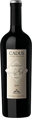 Cadus Single Vineyard ‘Finca Las Torcazas’ Malbec (Case of 6x75cl), Argentinien/Uco Valley, Rotwein (GRAPE MALBEC 100%) von CADUS