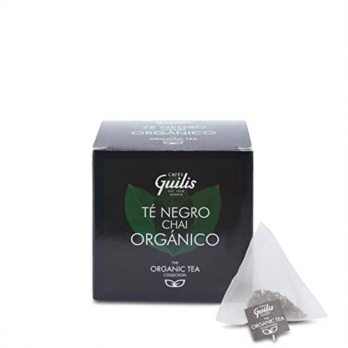 CAFES GUILIS DESDE 1928 AMANTES DEL CAFE Bio Schwarzer Chai Tee in Blatt Box 15 Pyramiden - Pack 4 CAFES GUILIS DESDE 1928 AMANTES DEL CAFE Bio Schwarzer Chai Tee in Blatt Box 15 Pyramiden - Pack 4 von CAFES GUILIS DESDE 1928 AMANTES DEL CAFE