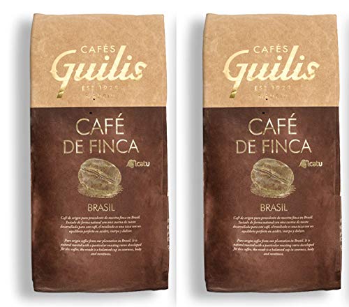 CAFES GUILIS DESDE 1928 AMANTES DEL CAFE – Kaffeebohnen Brasilien Arabica Finca Icatu Minas Gerais 2kg von CAFES GUILIS DESDE 1928 AMANTES DEL CAFE