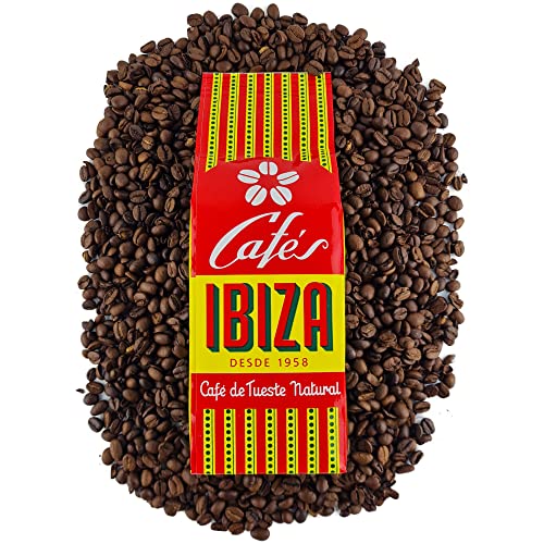 CAFES IBIZA Kaffeebohnen "Extra Superior" (250g) Espresso Bohnen Barista Kaffeebohnen Kaffee ganze Bohnen Espresso Kaffeebohnen Vollautomat Coffee Beans Bohnenkaffee ganze Bohnen Kaffeebohnen von CAFES IBIZA