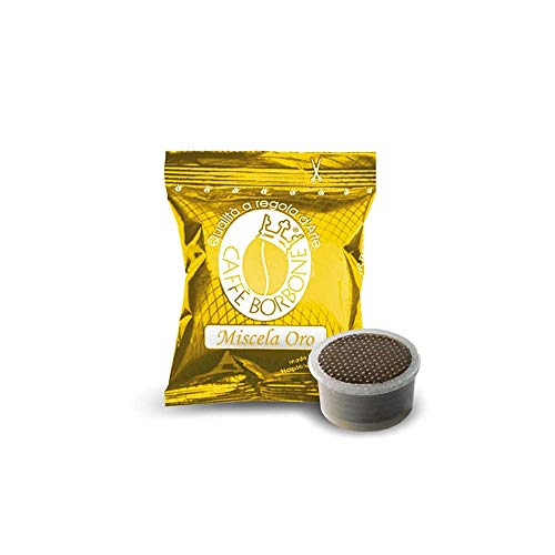 Caffè Borbone Kaffee Kapseln, Gold Mischung - 100 stück - Kompatibel mit Kaffeemaschinen der Marke Lavazza* Espresso Point* von CAFFÈ BORBONE