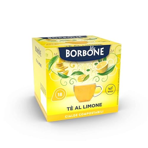 108 Pads, Filterpapier, 44 mm, Caffe' Borbone, The Schwarz mit Zitrone 108 Pads, Filterpapier, 44 mm, Caffe' Borbone, The Schwarz mit Zitrone von CAFFÈ BORBONE
