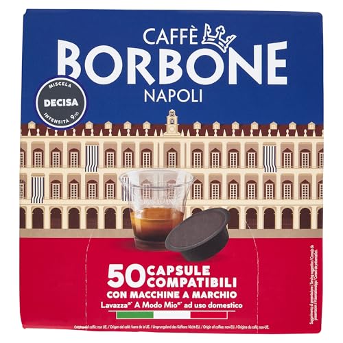50 Don Carlo - Comp. Lavazza a Modo Mio - Mischung Decisa - Caffè Borbone von CAFFÈ BORBONE