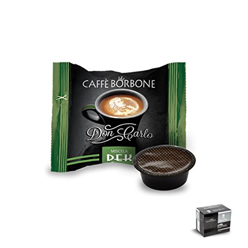 50 Kapseln Borbone GRÜN / DEK Produkte Lavazza A Modo Mio* Kompatible von CAFFÈ BORBONE