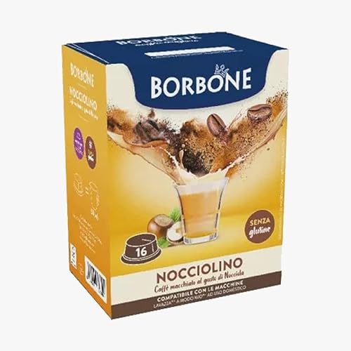 96 Kaffee Kapseln borbone Kompatibel lavazza A Modo Mio Getränk Solvent Erdnüssen - L'Emporio Kaffee von CAFFÈ BORBONE