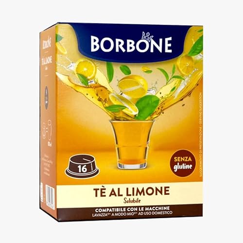 96 Kaffee Kapseln borbone Kompatibel lavazza A Modo Mio The Al Limone - L'Emporio Kaffee von CAFFÈ BORBONE