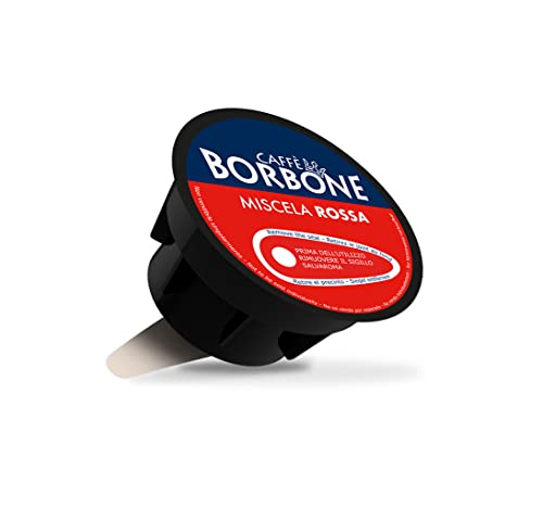 Caffè Borbone Kaffee Kapseln, Rote Mischung - 90 stück (6 Packungen x 15) - Kompatibel mit Kaffeemaschinen der Marke Nescafè* Dolce Gusto* von CAFFÈ BORBONE