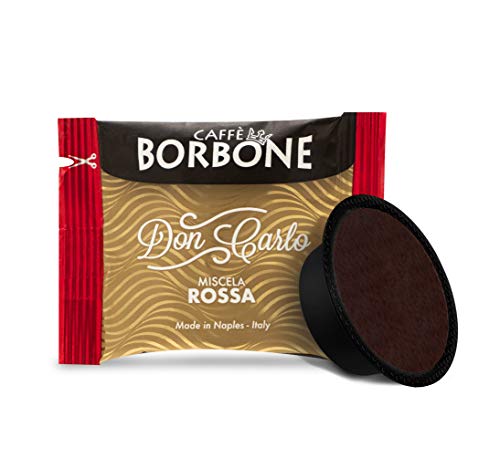 Caffè Borbone Capsula Caffè Don Carlo Miscela Red – Packung mit 50 Stück von CAFFÈ BORBONE