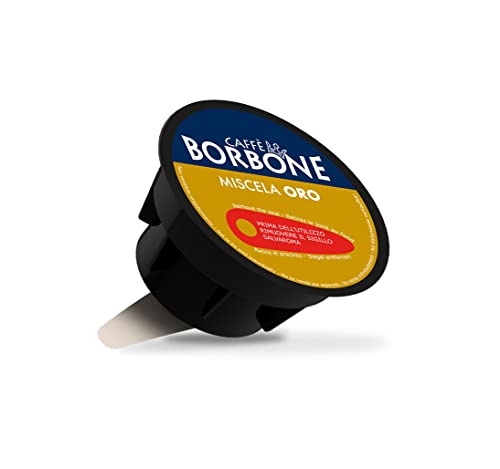 Caffè Borbone Kaffee Kapseln, Gold Mischung - 90 stück (6 Packungen x 15) - Kompatibel mit Kaffeemaschinen der Marke Nescafè* Dolce Gusto* von CAFFÈ BORBONE