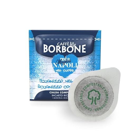 Caffè Borbone Kompostierbare Waffelmischung Napoli und Limited Blue - 100 Waffeln - ESE System Caffè Borbone Kompostierbare Waffelmischung Napoli und Limited Blue - 100 Waffeln - ESE System von CAFFÈ BORBONE