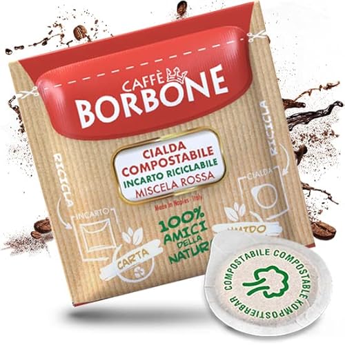 150 Pads Filter Paper 38mm Caffe' Borbone Red Mix von CAFFÈ BORBONE