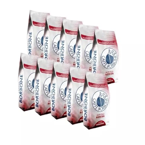 Kaffeebohnen ROTE Mischung Caffè Borbone 500 gr x 10 von CAFFÈ BORBONE