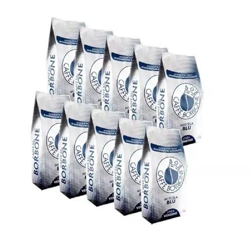 Kaffeebohnen BLAUE Mischung Caffè Borbone 500 gr x 10 von CAFFÈ BORBONE