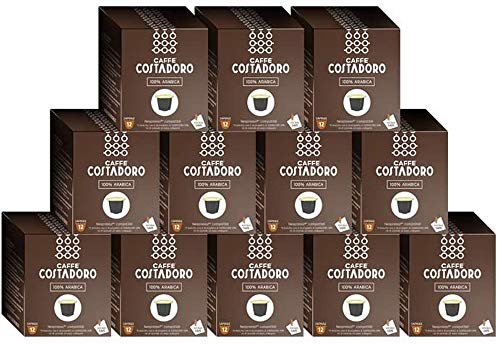 CAFFE' COSTADORO Costadoro 100% Arabica Nespresso-Kompatibel Kapsel 12 Schachtel mit 12 Kapseln 720 g von CAFFE' COSTADORO