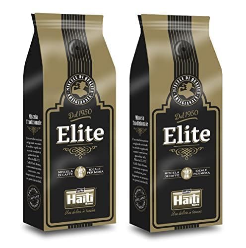 Caffè Haiti Roma Elite gemahlener Kaffee Packung mit Aromaschutzventil 2 x 250 g von CAFFE' HAITI ROMA