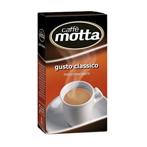 Caffè Motta: "Gusto Classico" ("Classic Taste") Roasted Ground Coffee * 8.8 Ounce (250gr) Packages (Pack of 4) * [ Italian Import ] von CAFFE' MOTTA