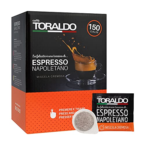 CAFFÈ TORALDO - MISCELA CREMOSA - Box 150 PADS ESE44 7g von caffè toraldo