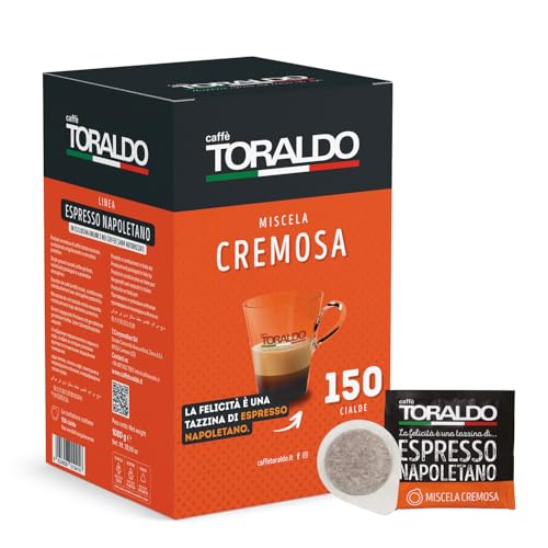 CAFFÈ TORALDO - MISCELA CREMOSA - Box 150 PADS ESE44 7g CAFFÈ TORALDO - MISCELA CREMOSA - Box 150 PADS ESE44 7g von caffè toraldo