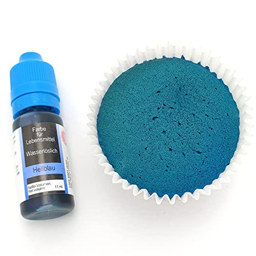 Flüssige Lebensmittelfarbe Blau, 11 ml von CAKE MART