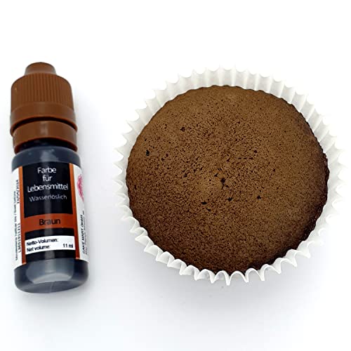 Flüssige Lebensmittelfarbe Braun, 11 ml von CAKE MART