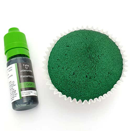 Flüssige Lebensmittelfarbe Grün, 11 ml von CAKE MART