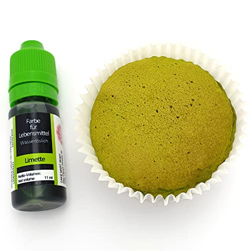Flüssige Lebensmittelfarbe Limette (grün), 11 ml von CAKE MART