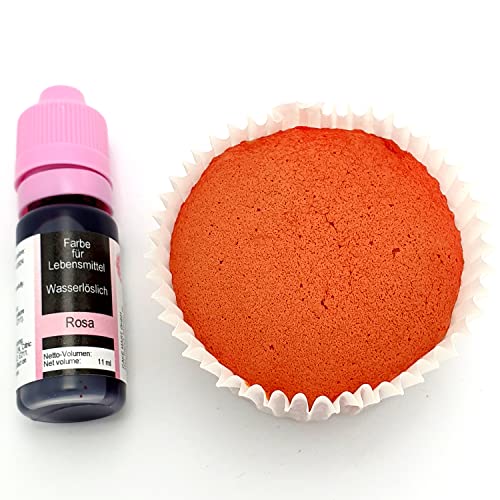 Flüssige Lebensmittelfarbe Rosa, 11 ml von CAKE MART
