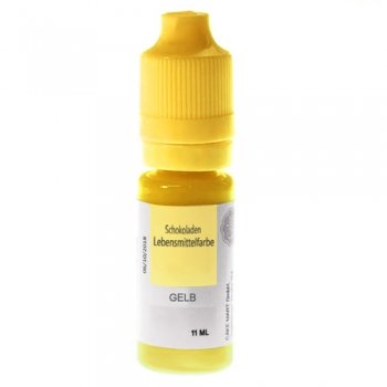 CAKE MART Schokoladenfarbe Gelb, 11 ml von CAKE MART