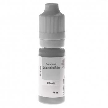 CAKE MART Schokoladenfarbe Grau, 11 ml von CAKE MART