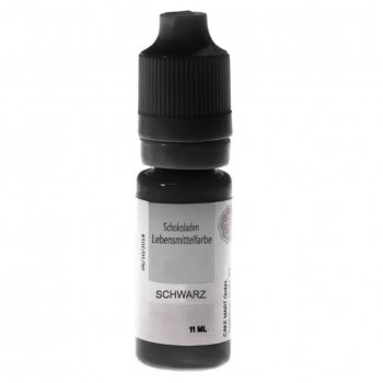 CAKE MART Schokoladenfarbe Schwarz, 11 ml von CAKE MART