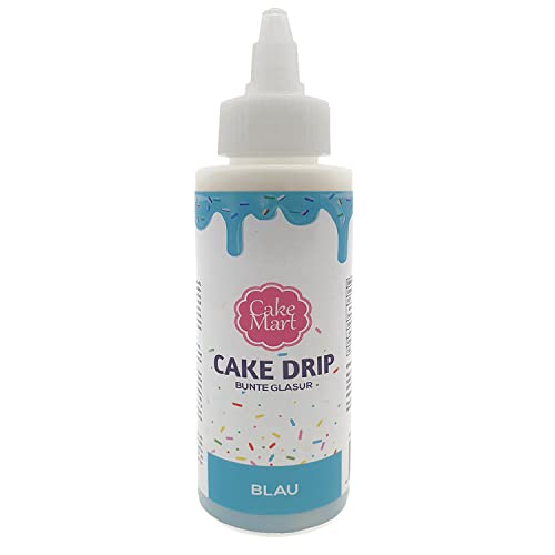 Cake Drip Glasur Blau, 120 g von CAKE MART