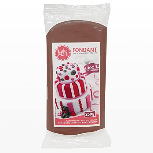 Fondant Braun 250 g, Rollfondant für Torten & Modellieren | CAKE MART Fondant Braun 250 g, Rollfondant für Torten & Modellieren | CAKE MART von CAKE MART