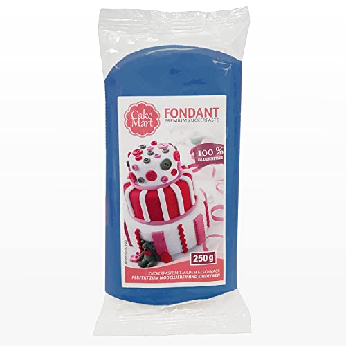 Fondant Dunkelblau 250 g, Rollfondant für Torten & Modellieren | CAKE MART Fondant Dunkelblau 250 g, Rollfondant für Torten & Modellieren | CAKE MART von CAKE MART
