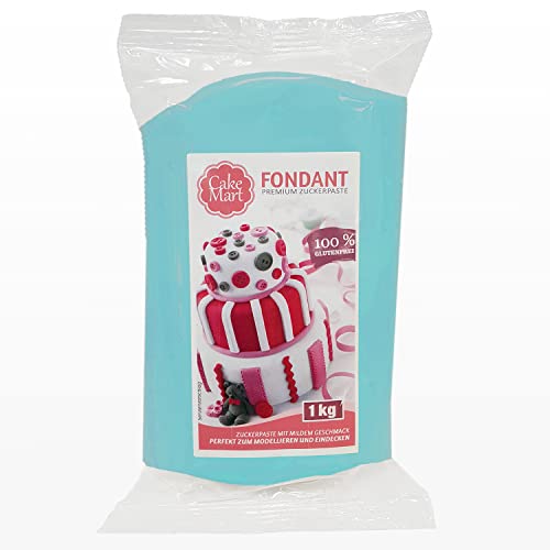 Fondant Hellblau 1 kg, Rollfondant für Torten & Modellieren | CAKE MART Fondant Hellblau 1 kg, Rollfondant für Torten & Modellieren | CAKE MART von CAKE MART