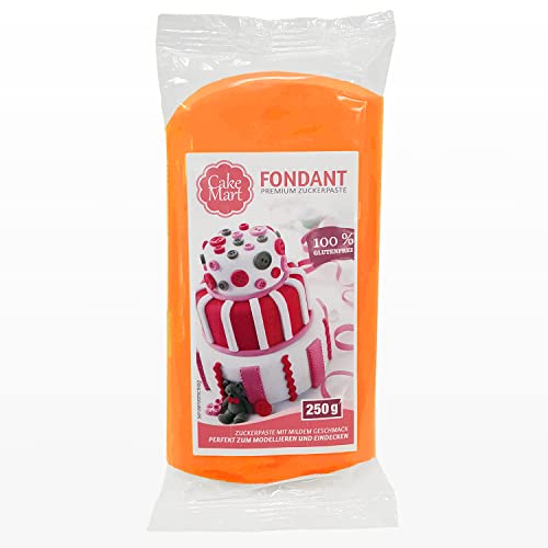 Fondant Orange 250 g, Rollfondant für Torten & Modellieren | CAKE MART Fondant Orange 250 g, Rollfondant für Torten & Modellieren | CAKE MART von CAKE MART