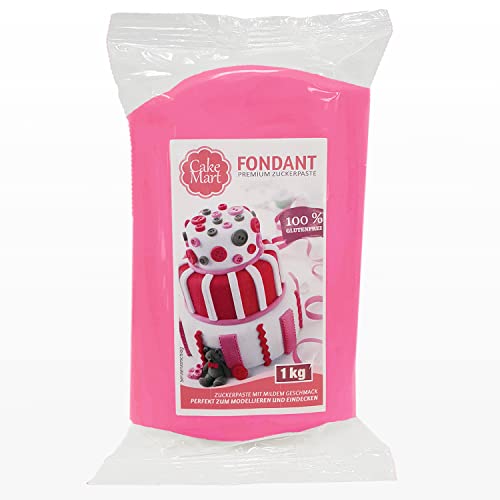 Fondant Pink 1 kg, Rollfondant für Torten & Modellieren | CAKE MART Fondant Pink 1 kg, Rollfondant für Torten & Modellieren | CAKE MART von CAKE MART