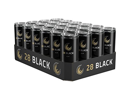 28 Black Energie Drink Acai (schwarz) 24 x 0,25 Liter von CALIDRIS 28 Deutschland GmbH