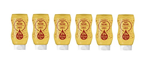 Callowfit Low Carb Sauce 0% Fat & Zucker - Diätsoße Box á 6x Honey Mustard von Callowfit